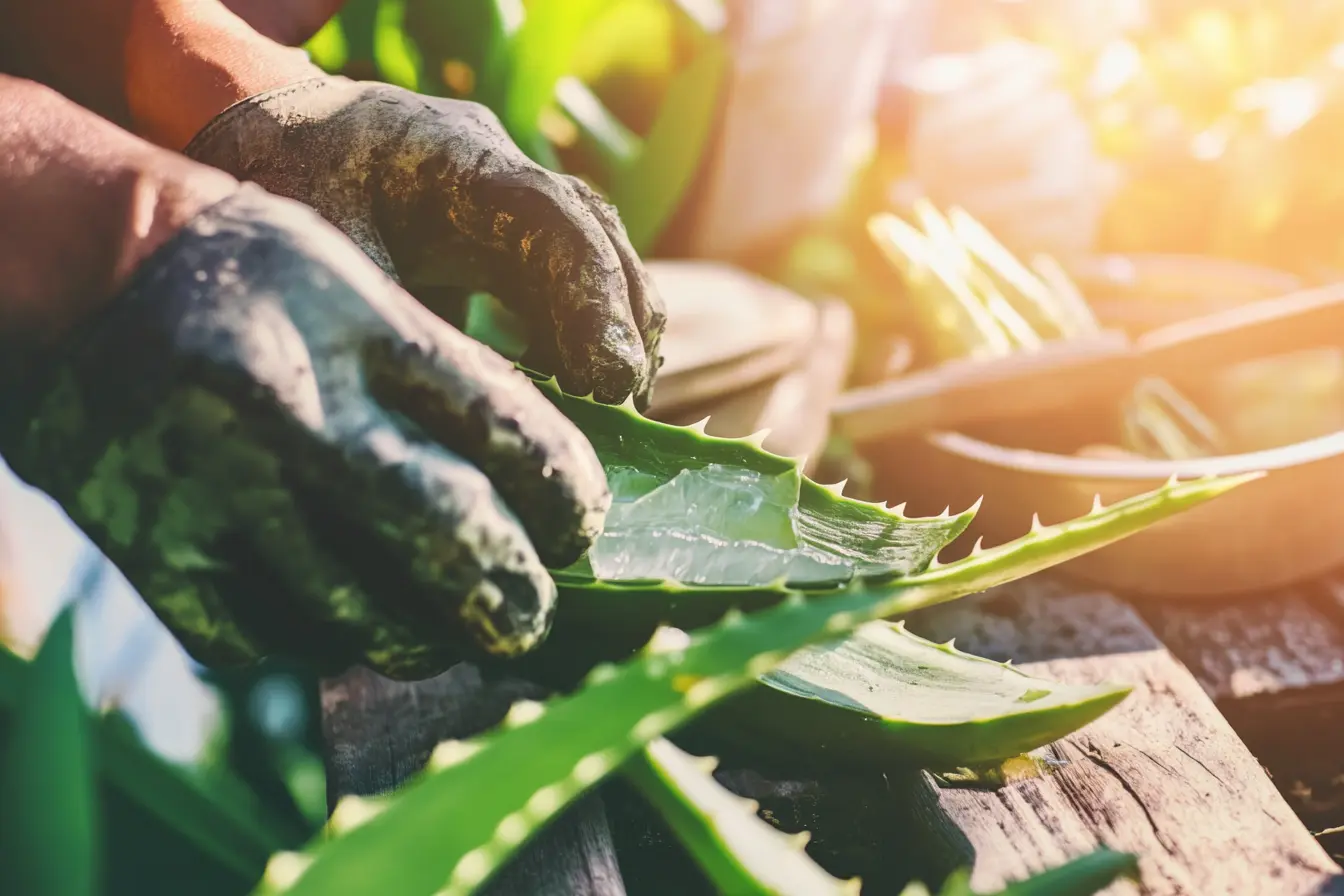 Aloe Vera richtig ernten: So gewinnst du das Gel ohne die Pflanze zu  schdigen - Sukkulenten Wissen