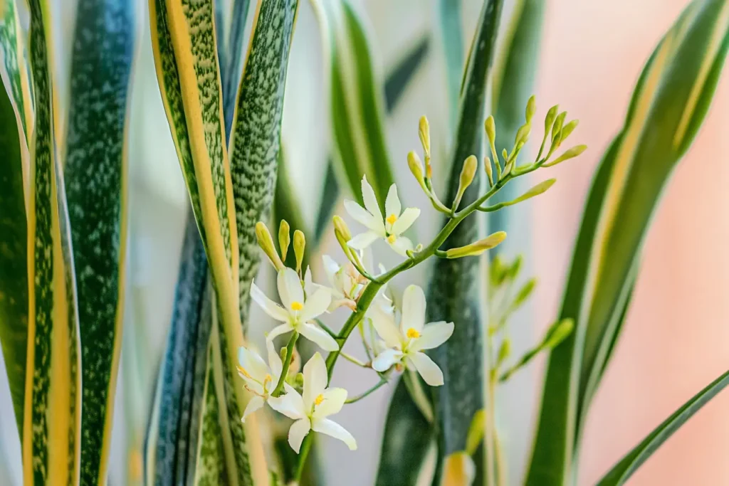 Bogenhanf Blüte