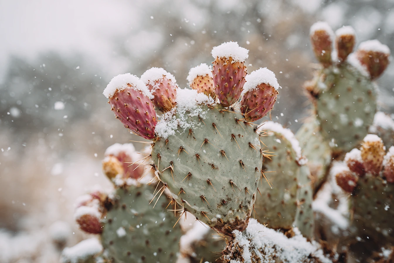 Sind Kaktusfeigen winterhart? So berstehen sie frostige Tage - Sukkulenten  Wissen