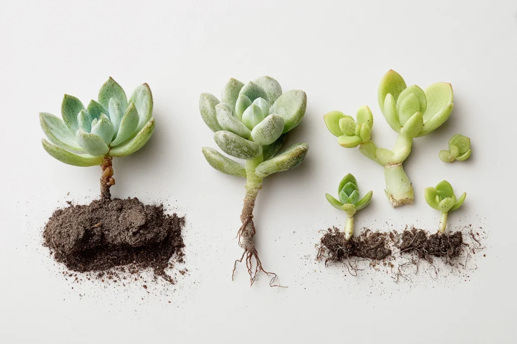 Ableger, Stecklinge oder Blätter