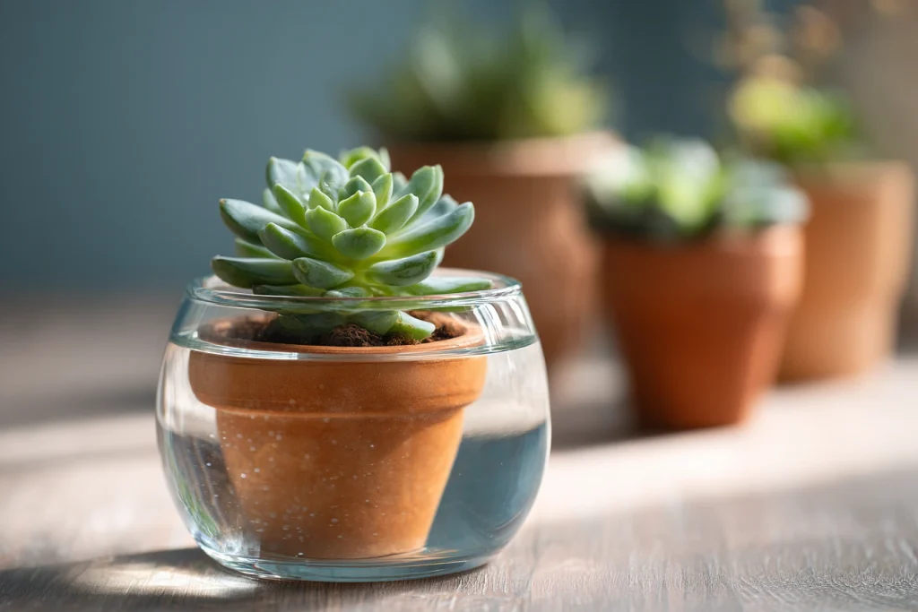 Tauchmethode Sukkulenten